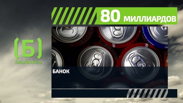 Сколько миллиардов банок газировки используется в год? смотреть онлайн