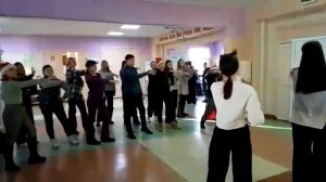 Зажигательный новогодний флешмоб