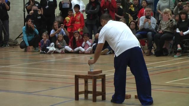 Shifu Liu Xingbo - Hard Qigong Demonstration