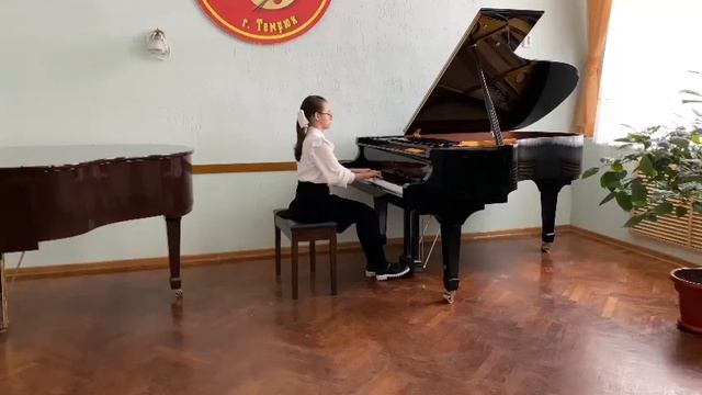 Литвинова Алёна 12 лет Н.Егоров Лирическая тетрадь "Рождественская пьеса" смотреть онлайн