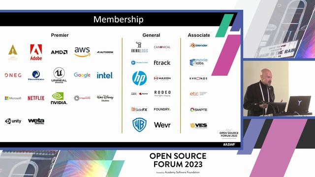 Keynote: State of the Foundation - David Morin, Executive Director, Academy Software Foundation смотреть онлайн