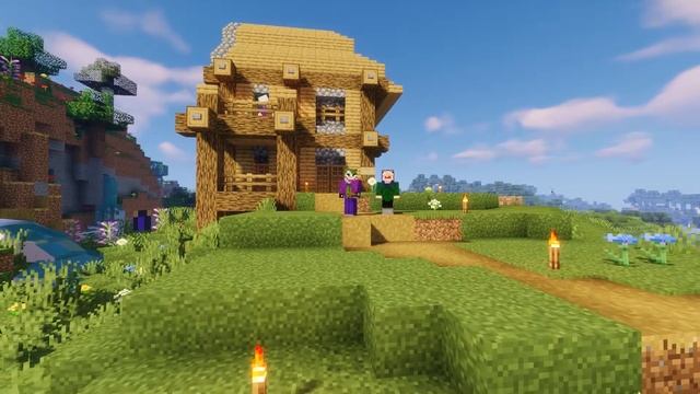 Приватный бесплатный  ванильный сервер Minecraft BruhLand смотреть онлайн