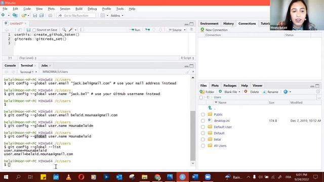 Getting Familiar with the Use of Git and GitHub in RStudio смотреть онлайн