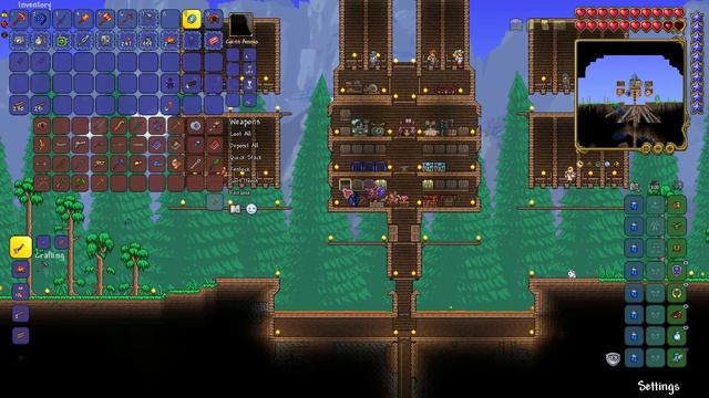 First WALL OF FLESH Battle On My Youtube Playthrough Of Terraria ...