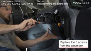 Focal Inside - Impulse 4.320 & Isub Twin Installation - Volkswagen Golf 8