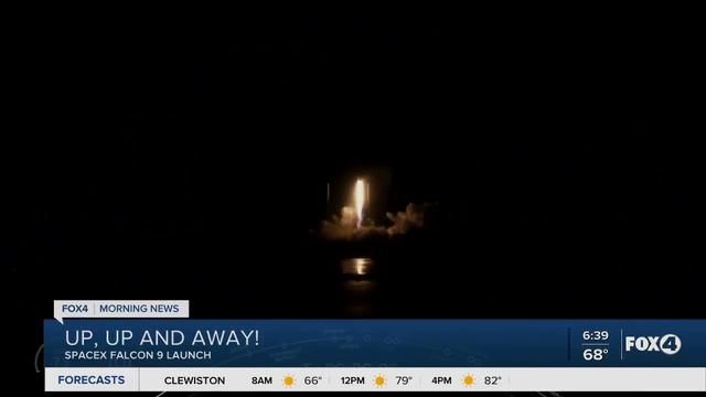 SpaceX rocket reaches orbit смотреть онлайн