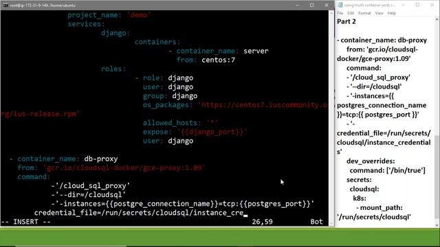 Using multi container pods in ansible part 2 смотреть онлайн