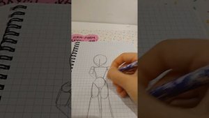 как нарисовать девочку для начинающих. Легко и просто ?