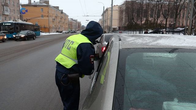 В центре Петрозаводска прошёл рейд ГИБДД