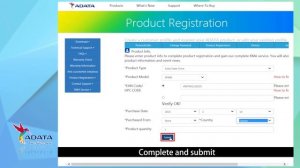 Guide to registering your ADATA product and getting an Acronis key