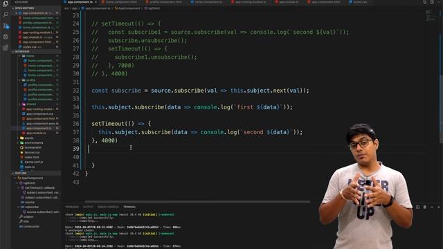 Subject and BehaviourSubject in Angular смотреть онлайн