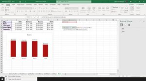 Интерактивная диаграмма в Excel (Именованный диапазон)