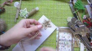 Скрапбукинг / МК / новогодняя шоколадница