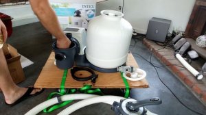 Intex Sand Filter Pump Setup | 12-16 inch | Assembly Guide Intex Krystal Clear sand filter pump