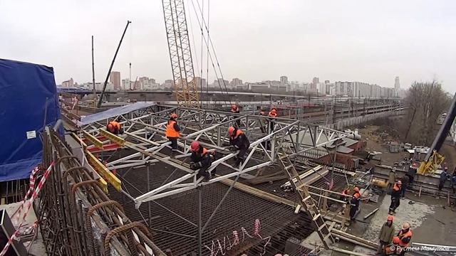 Сборка тепляка