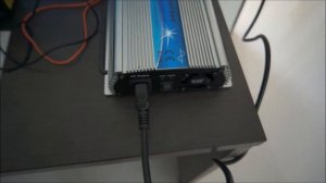 Testing 1000watt Pure sinewave Grid Tie Inverter