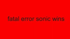 sonic exe vs fatal error sonic creepypasta fnf animation stick nodes part 19