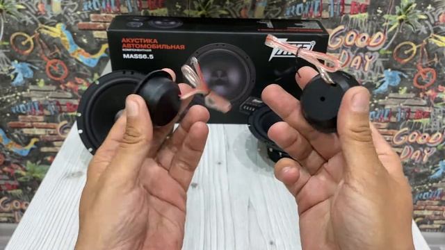 Автомобильная компонентная акустика AMP MASS6.5 смотреть онлайн
