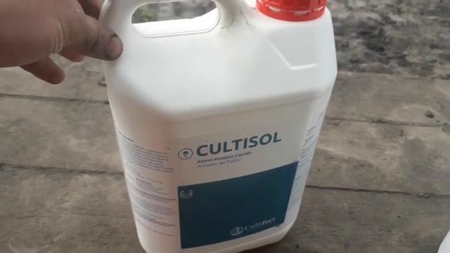 Внесение Оксифорт и Культисол, видео от клиента смотреть онлайн