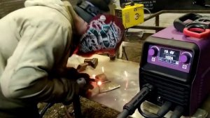 Сварочный полуавтомат Wega 200 TechnoMig Тест Обзор.Wega 200, Часть - 3 . .Wega 200 MIG
