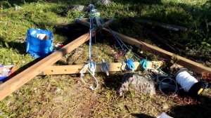 Строим парусный Катамаран. Первая мачта.