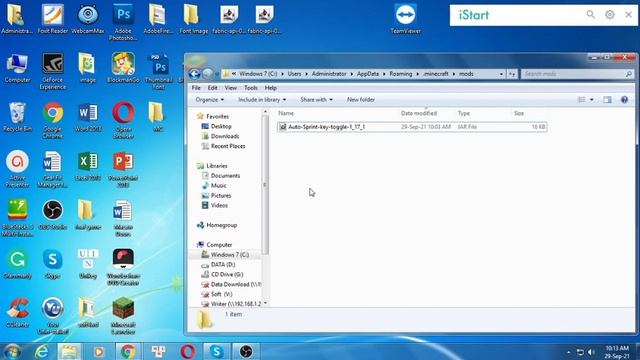 Auto Sprint : key toggle Mod 1.17.1 - Minecraft Mods for PC смотреть онлайн