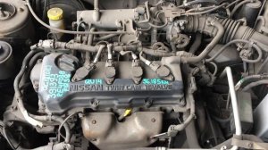 Видео работы двигателя QG18-DE QU14