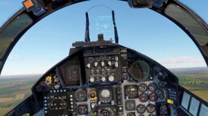 Бой на реактивном истребителе F-15J(M) в VR шлеме в War Thunder. СБ режим.