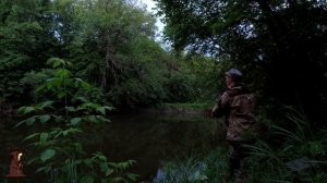 Ночная Рыбалка в Диких местах реки Сок на Сома и Голавля в Самарской Области