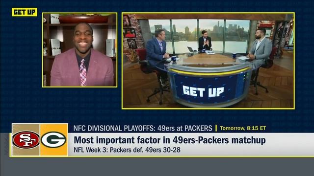 Analyzing the most important factors in the Packers-49ers game | Get Up смотреть онлайн
