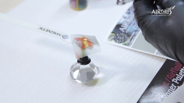 Страсный маникюр Поцелуй на день Валентина | Дизайн ногтей аэрографом смотреть онлайн