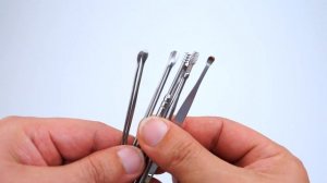 【Видео о продукте】Инструментов для чистки ушей, 8 предметов ушные палочки ухочистка