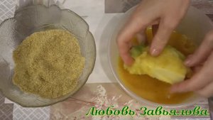 Шницель из молодой капусты/Cabbage Schnitzel
