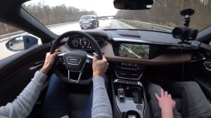 Обзор и тест-драйв Audi e-tron GT 2021 года