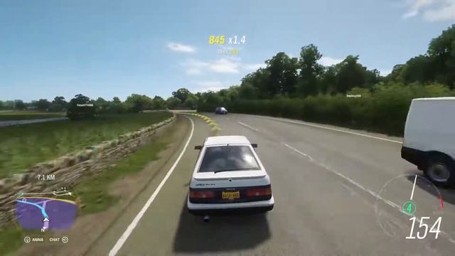 Forza Horizon 4 AE86 смотреть онлайн