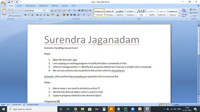 Scenario 16: Handle Mouse Hover Part 1 || Selenium Python for Beginners