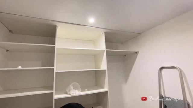 Как установить встроенный шкаф с не ровным полом и без закладной? смотреть онлайн