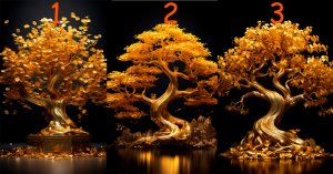 Тест. Выберите золотое волшебное дерево и узнайте когда сбудутся ваши желания