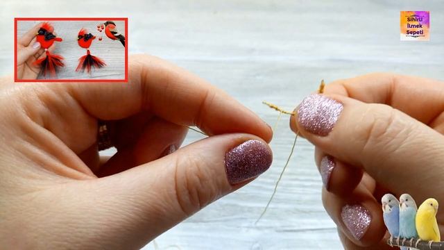 Amigurumi Muhabbet Kuşu( ayak) yapımı✔Amigurumi Bird✔Amigurumi Budgie✔Örgü Kuş Yapılışı смотреть онлайн