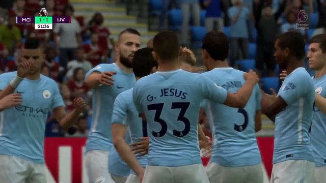 FIFA 18 - Manchester City vs Liverpool | Gameplay Series PS4 & PS5