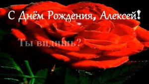 С Днём Рождения, Алексей!