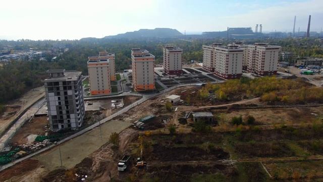 Мариуполь. Левый берег. Октябрь 2023 .коптер