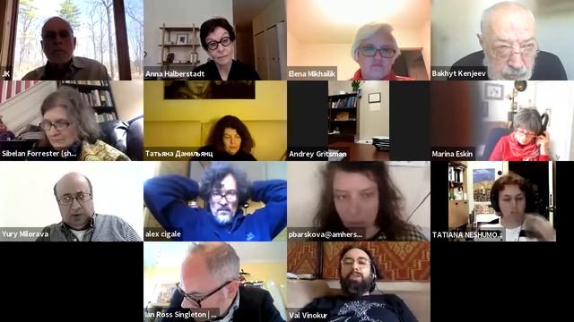 The Café Review Poetry Reading in Russian and in English смотреть онлайн