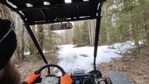 Багги Ataki Blaizer 200 покатушки по весеннему лесу