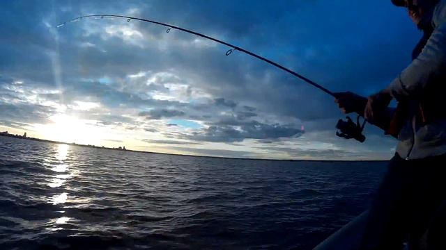 Ловля судака на спиннинг с лодки летом (июнь-июль) на воблер. ВИДЕО смотреть онлайн