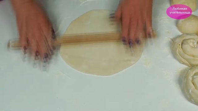 Мука, соль, вода! Узбекская лепешка Катлама с луком! Со вкусом чебуреков! / Puff pastry with onions