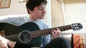 Конь («Выйду ночью в поле с конём»)  аранжировка на гитаре