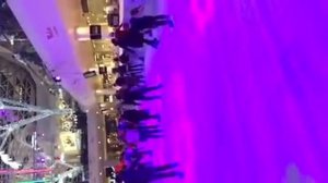 London ice skating London westfield slow motion ice skating