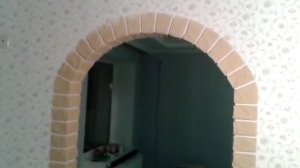 Имитация кирпича. Отделка арки декоративной штукатуркой своими руками.