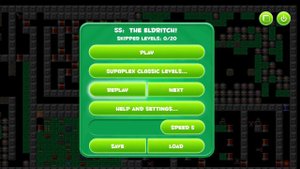 Supaplex (level 55): THE ELDRITCH / Супаплекс (уровень 55)